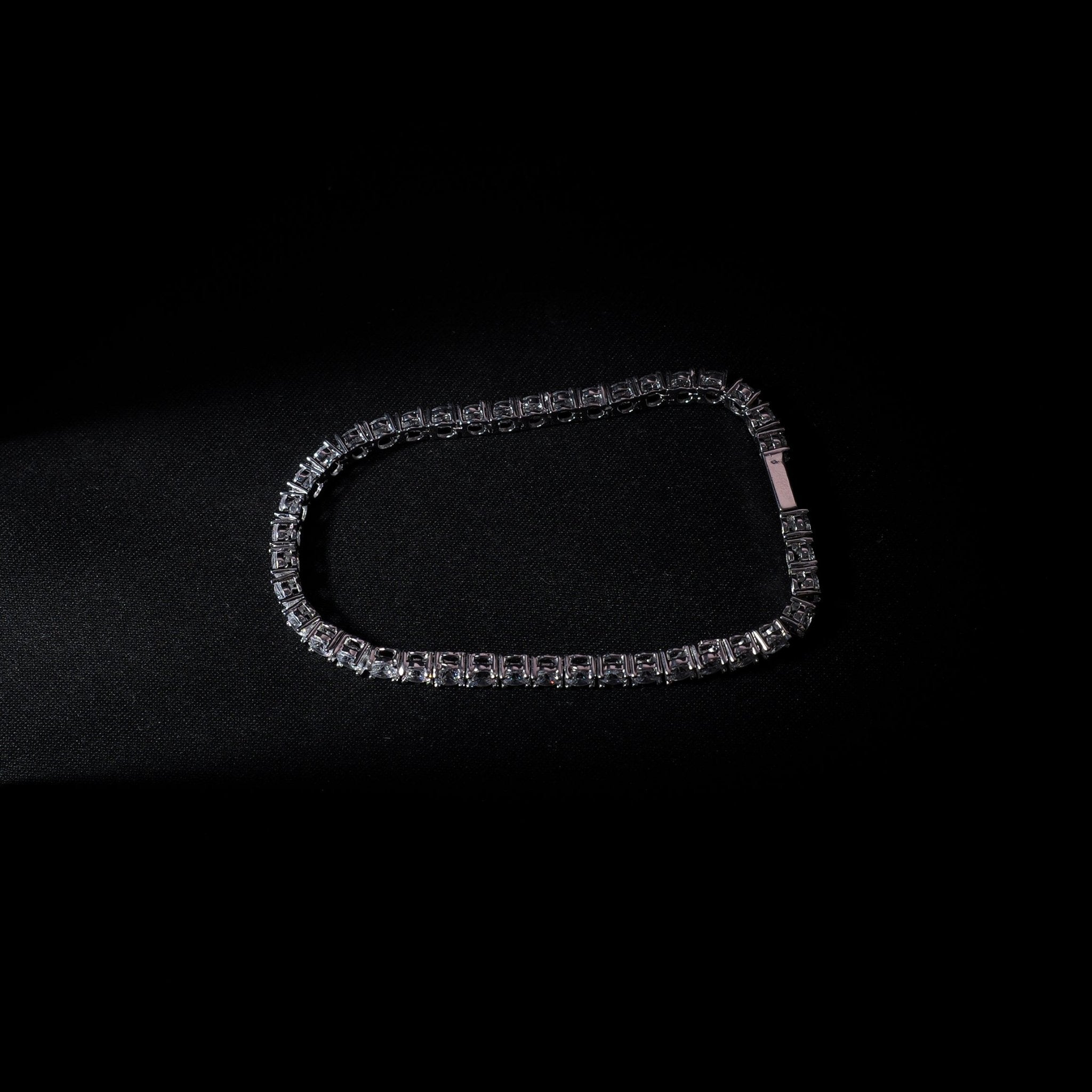 Classic Tennis Diamond Bracelet - 4mm - Eleos