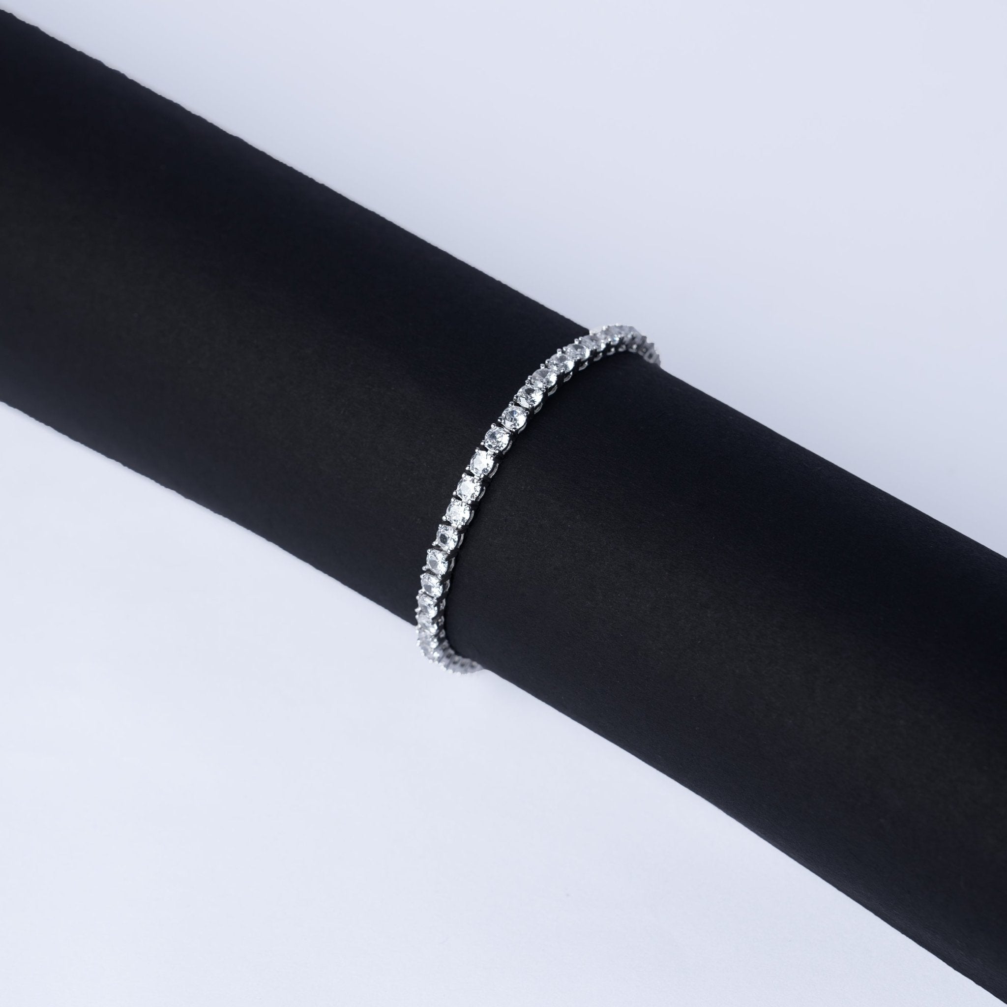 Classic Tennis Diamond Bracelet - 4mm - Eleos