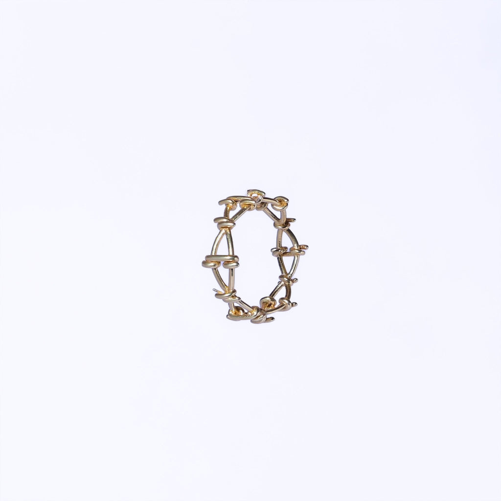 Crown of Thorns Ring (Gold) - Eleos