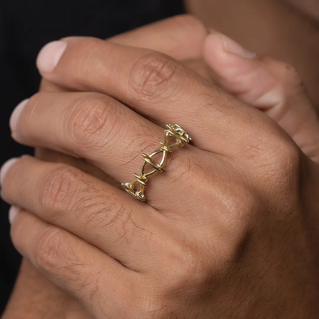 Crown of Thorns Ring (Gold) - Eleos