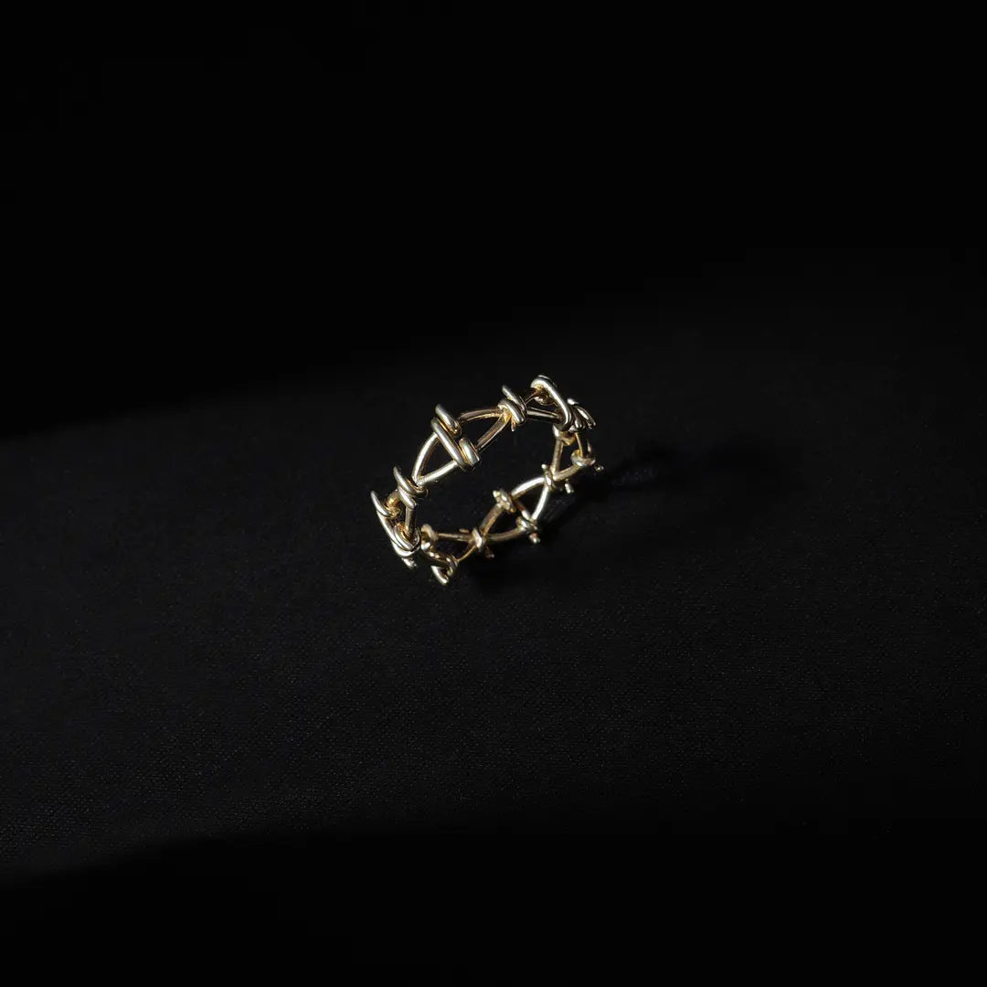 Crown of Thorns Ring (Gold) - Eleos
