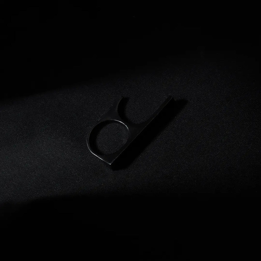 Fusion Bar Ring (Black) - Eleos