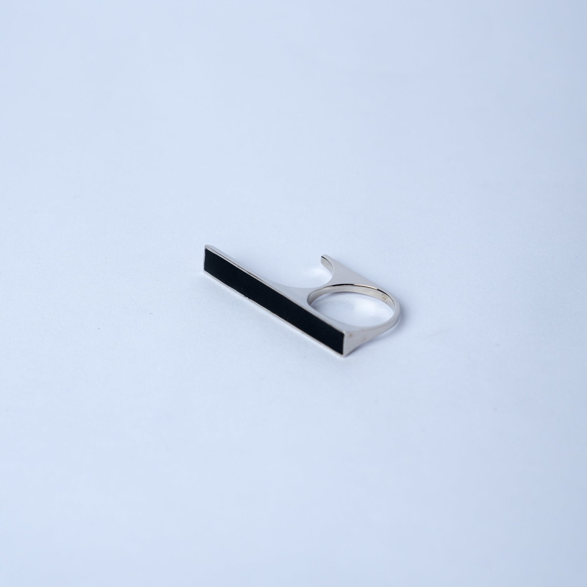 Fusion Bar Ring (Silver) - Eleos