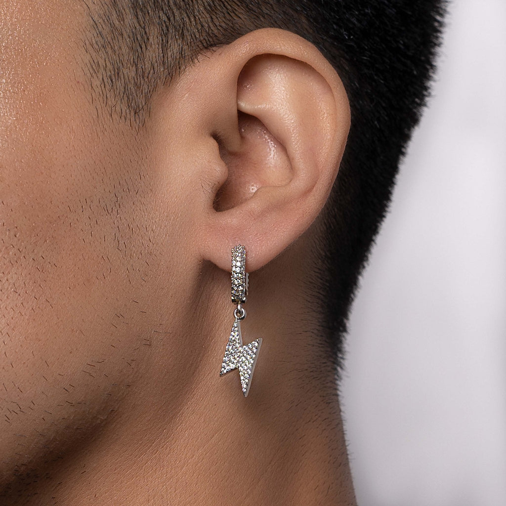 Iced Lightning Earrings - Eleos