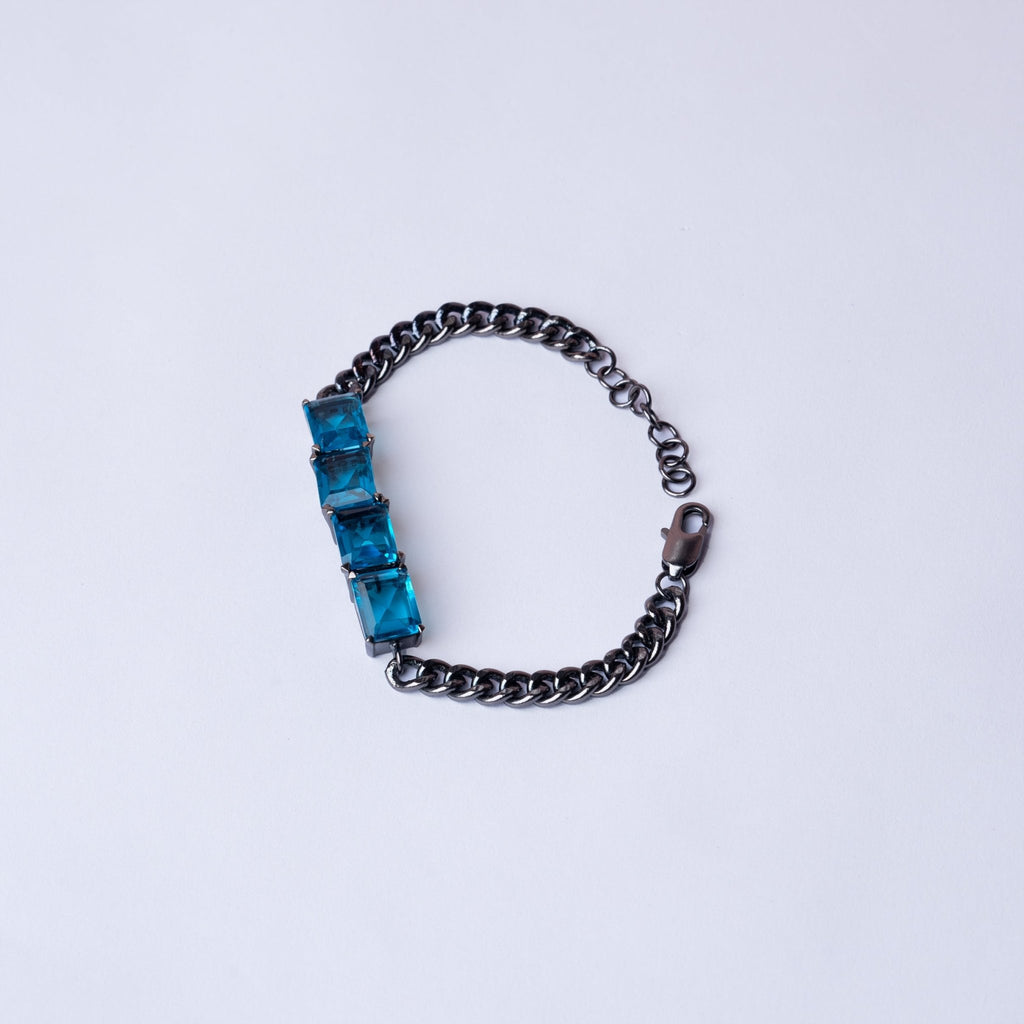Regal Link Bracelet (Black Finish) - Eleos