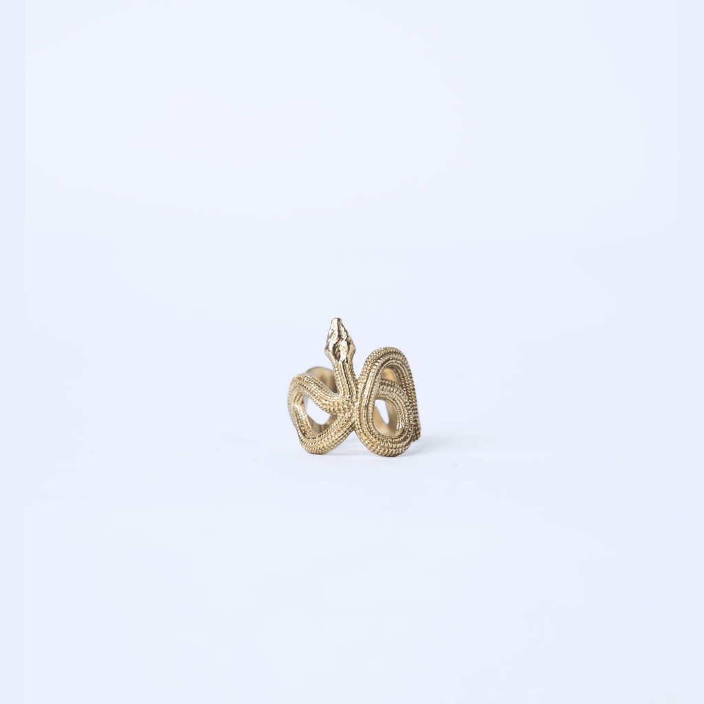 Snake Loop Ring (Gold) - Eleos