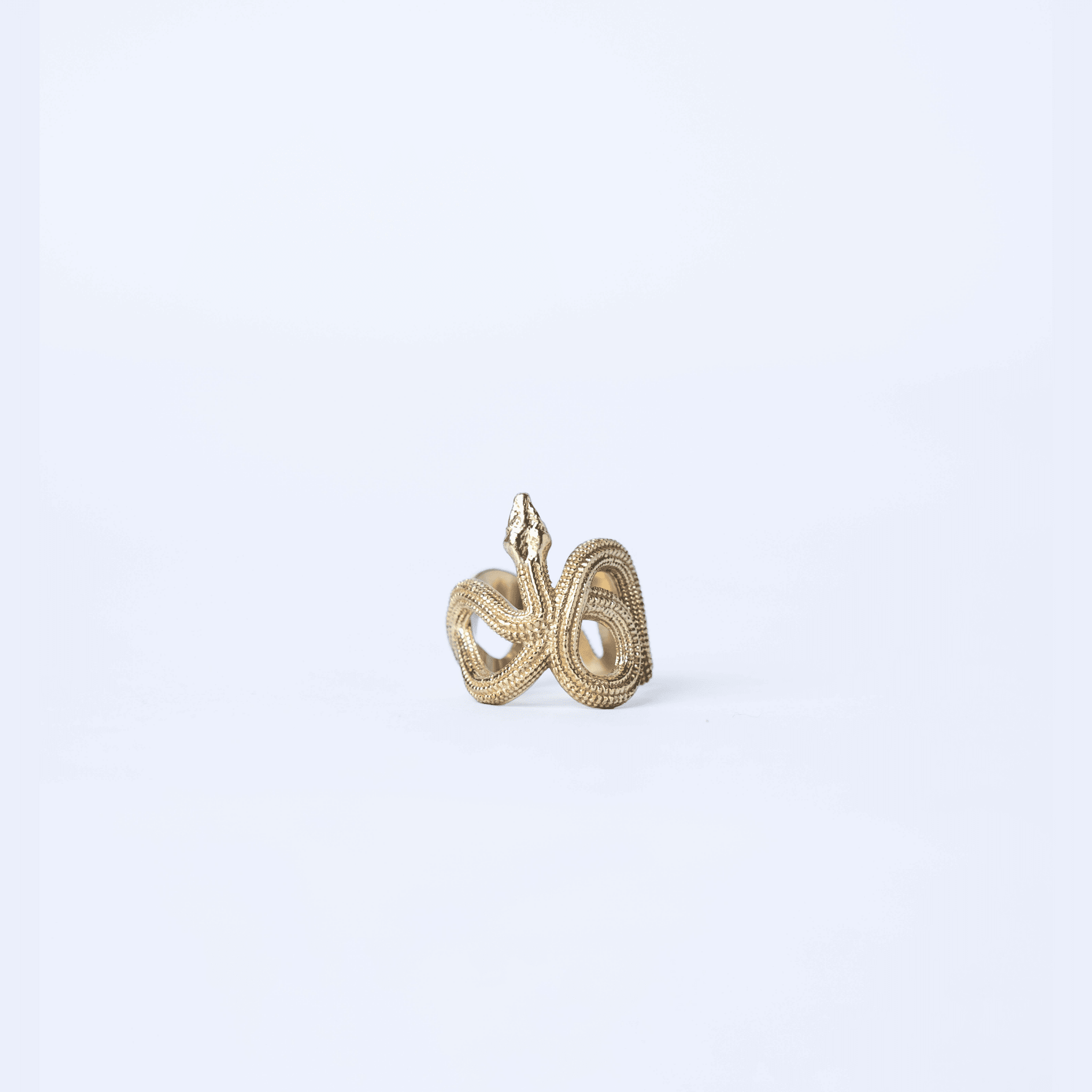Snake Loop Ring (Gold) - Eleos