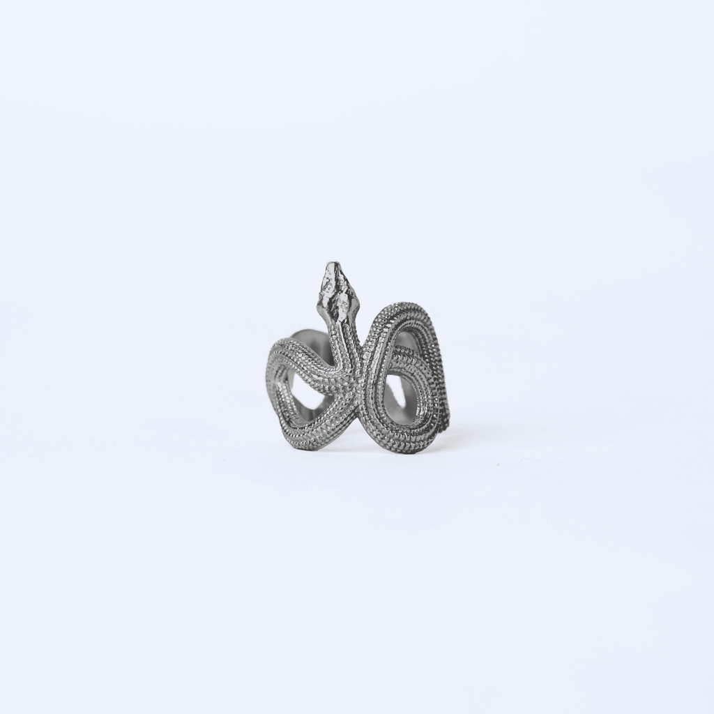 Snake Loop Ring (Silver) - Eleos