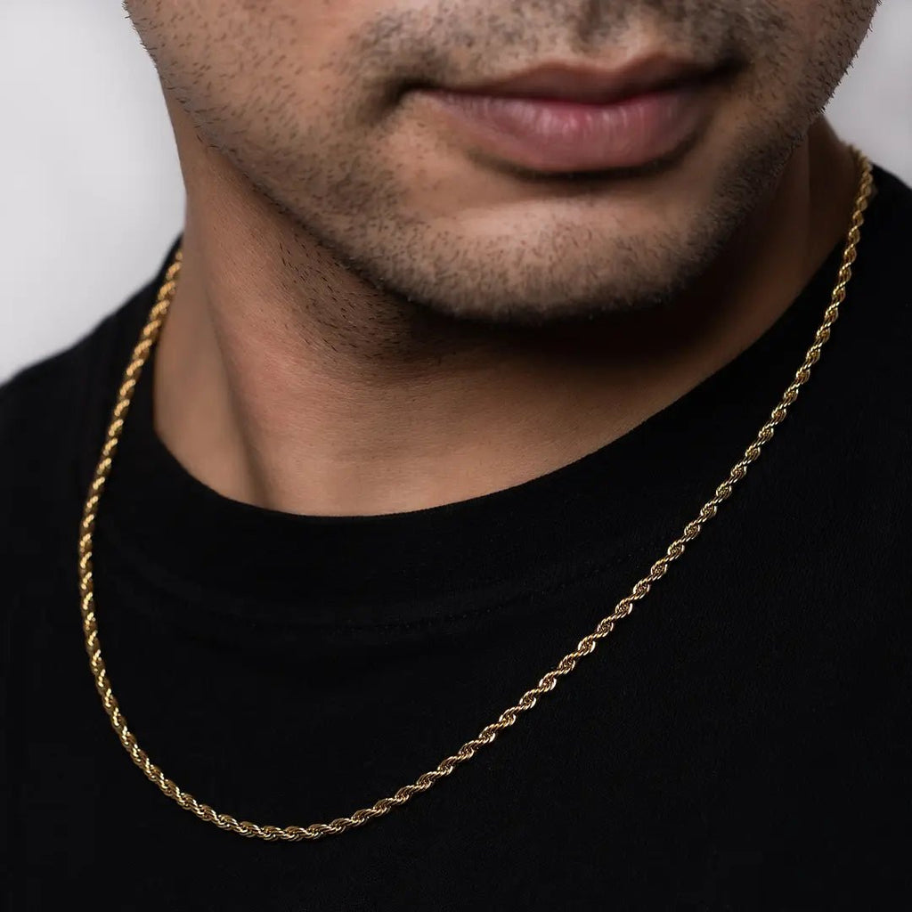 Twisted Rope Chain — 3mm - Eleos