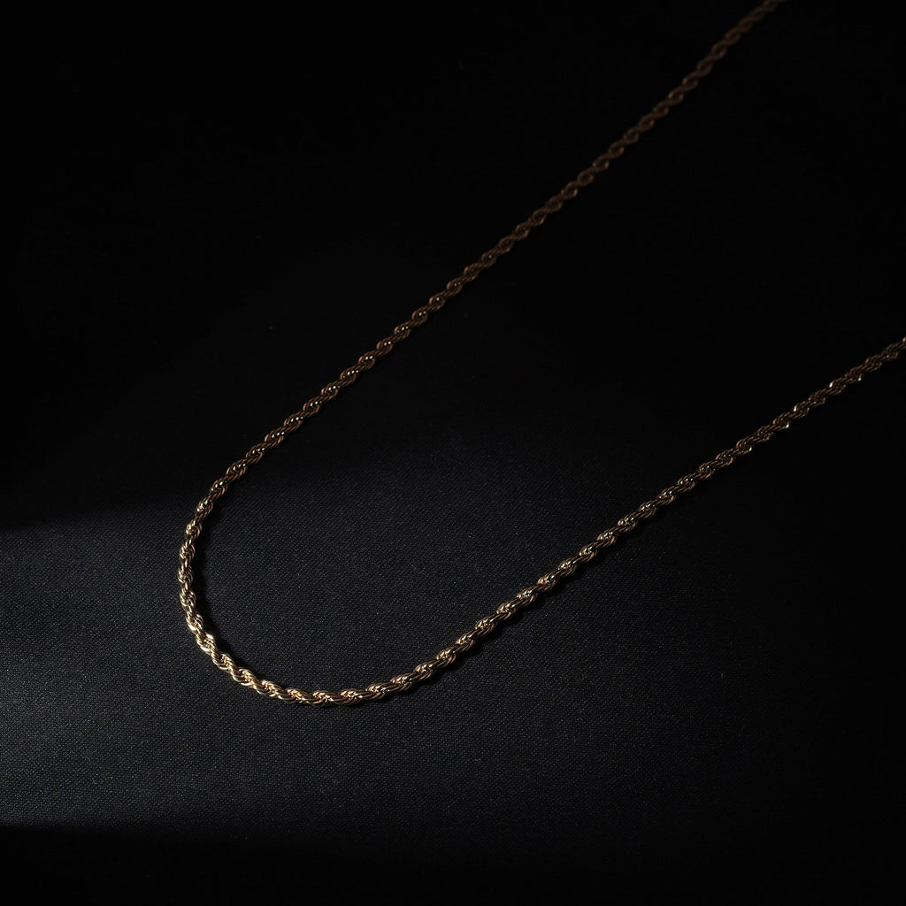 Twisted Rope Chain — 3mm - Eleos